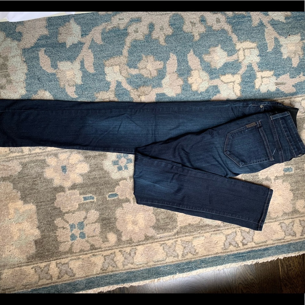 Paige straight leg maternity jeans size 26